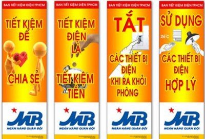 In băng rôn MB